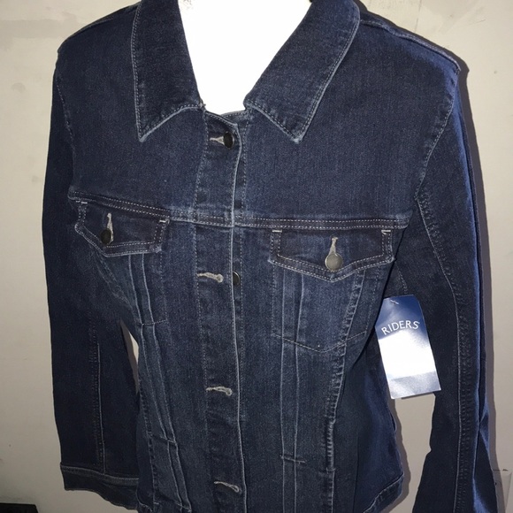 Riders by Lee Slender Stretch Denim Jacket - Picture 3 of 5